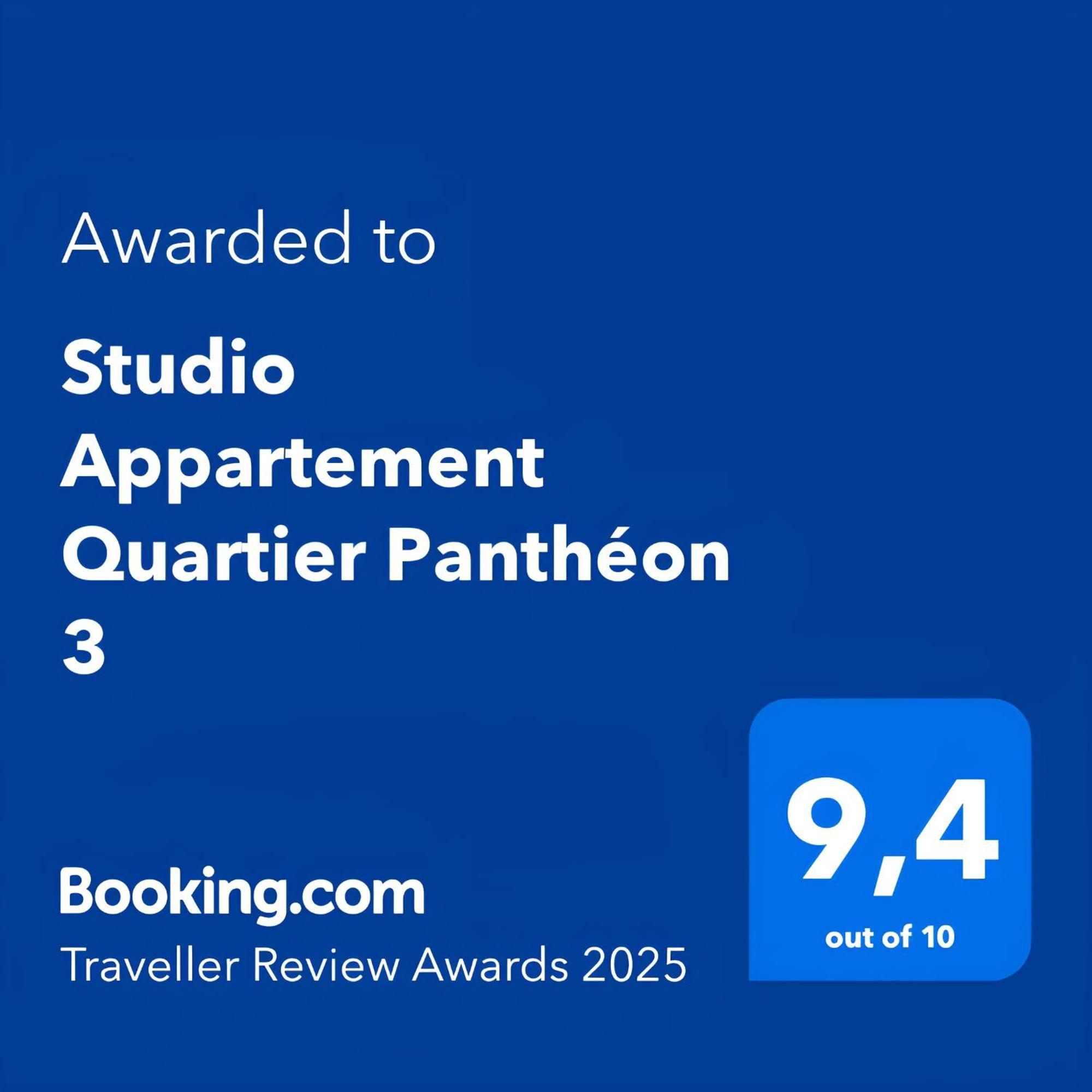 Studio Appartement Quartier Pantheon 3 Free Netflix Paris Exterior foto